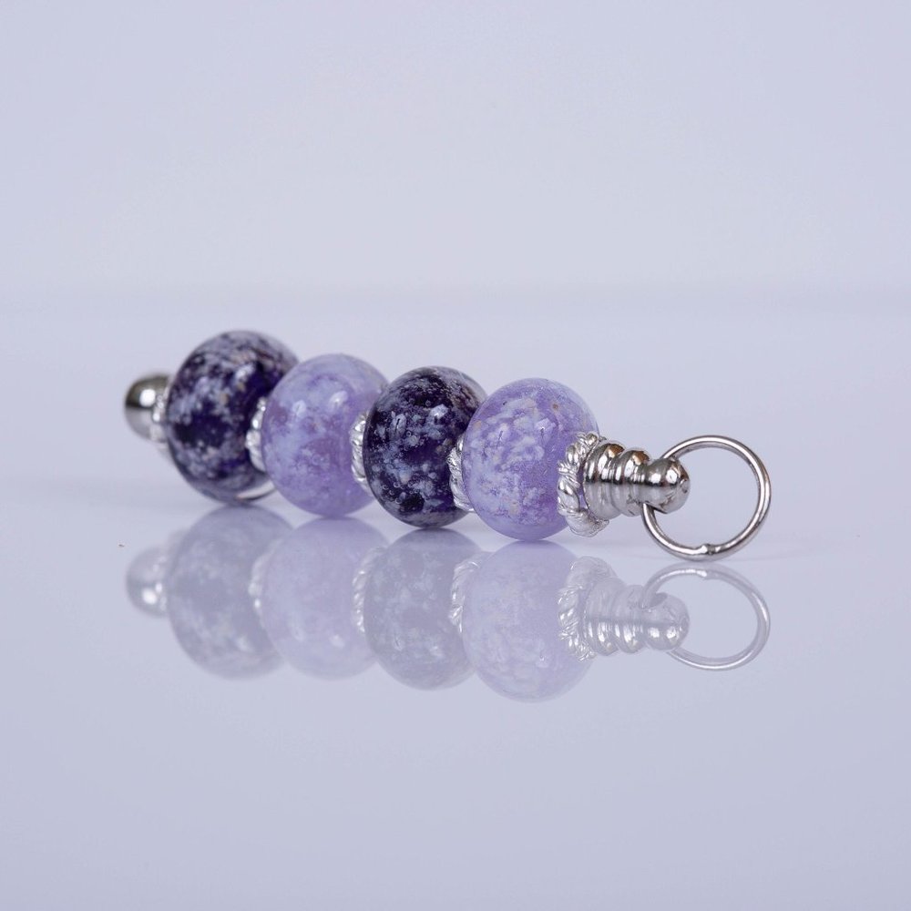 Pandora Cremation Ashes. 4 Glass Bead Pendant